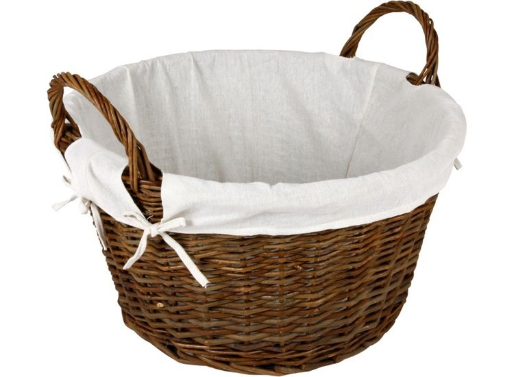 Hearth &amp; Home HH300 Wicker Log Basket With Removable Liner