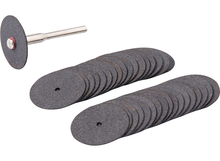Silverline Rotary Tool Cutting Disc Set 36pce 22mm Dia