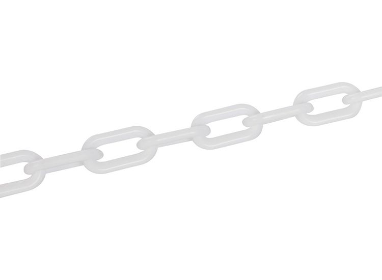 Fixman Plastic Chain 6mm x 5m White