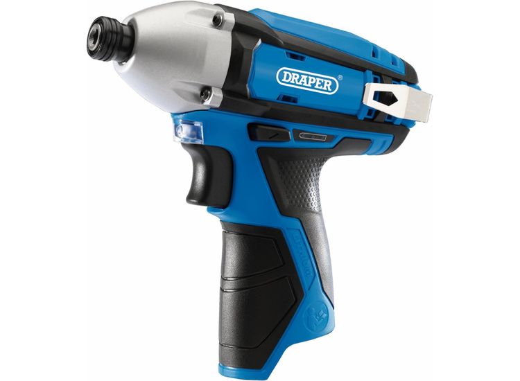 Draper 70332 12V Impact Driver, 1/4" Hex., 1 x 1.5Ah Battery, 1 x Fast Charger