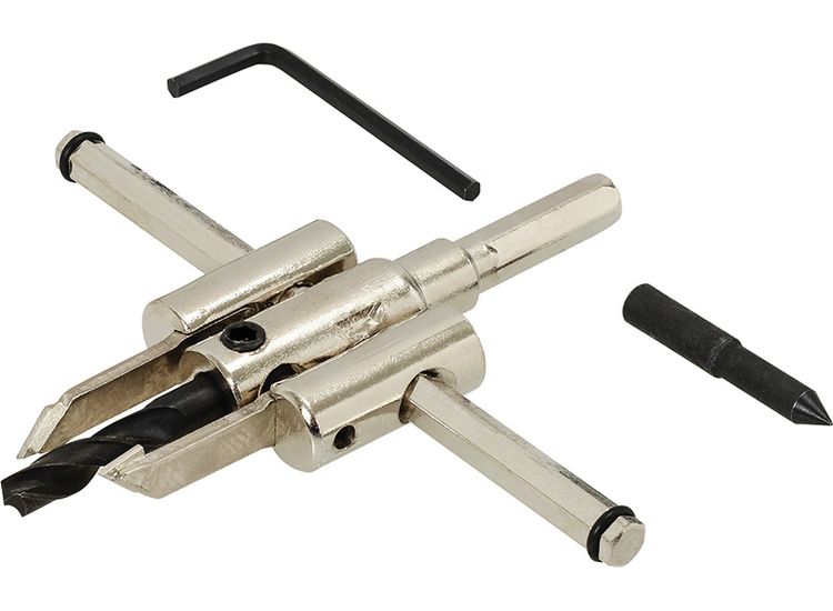 Silverline Adjustable Hole Cutter 30 - 120mm