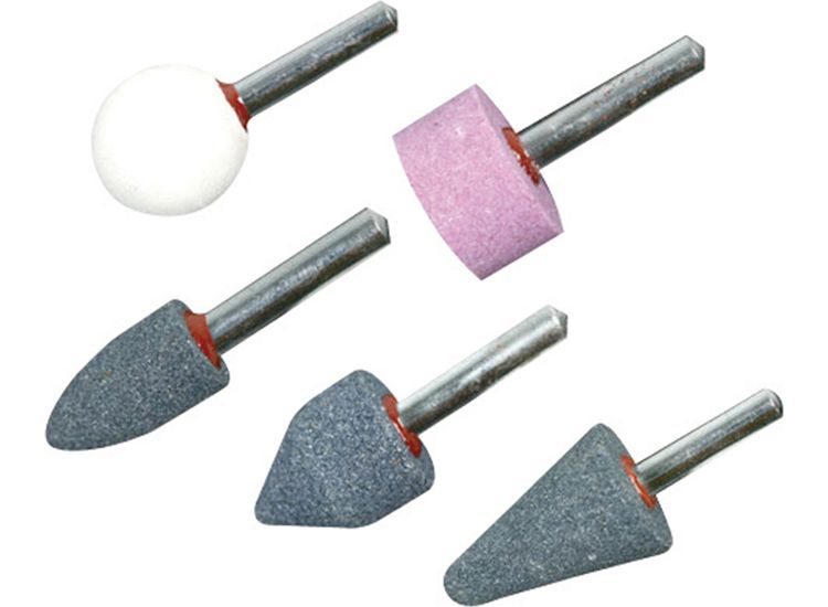 Silverline Mounted Stone Set 5pce 6mm Shank
