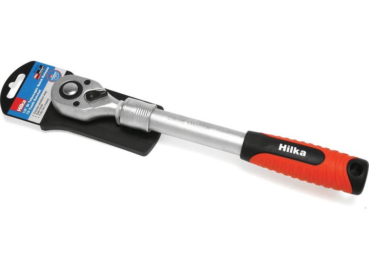 Hilka 1/2" 297 to 440mm Telescopic Ratchet