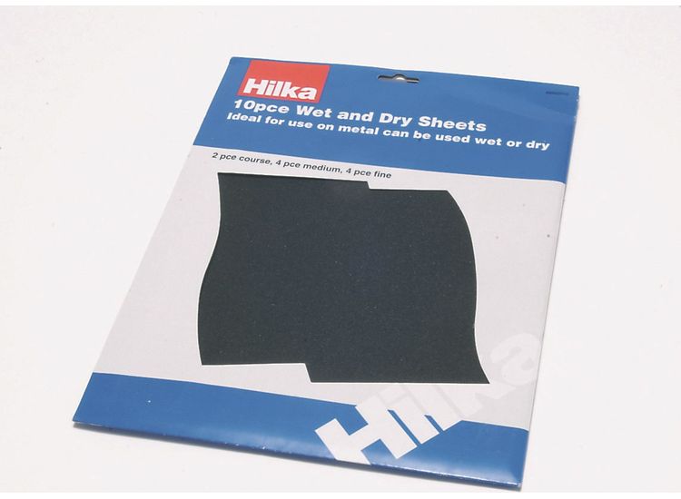 Hilka 10 pce Wet and Dry Sheets