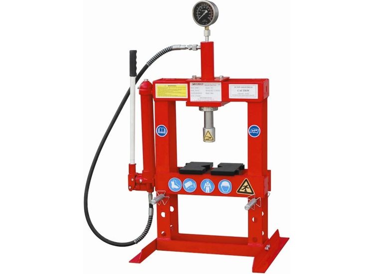 Hilka 10 Tonne Bench Top Shop Press