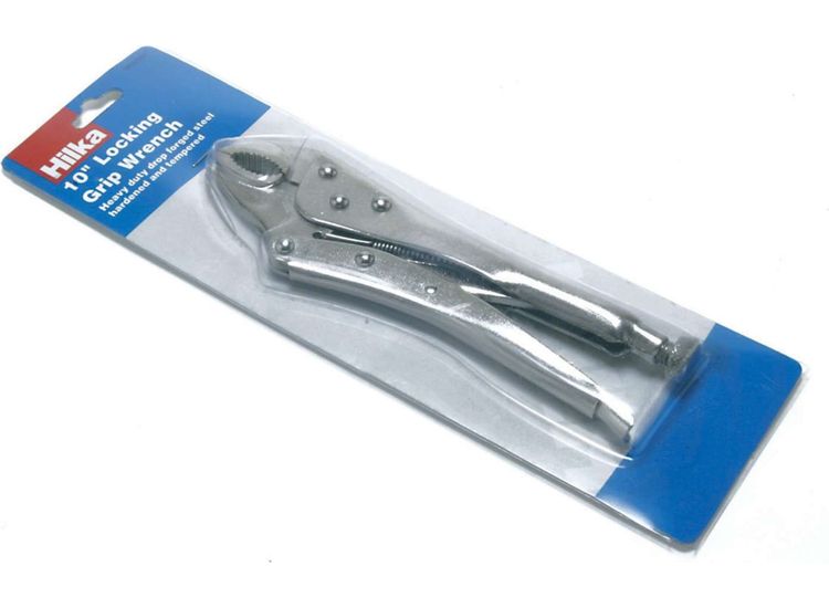 Hilka 10" (250mm) Locking Curved Jaw