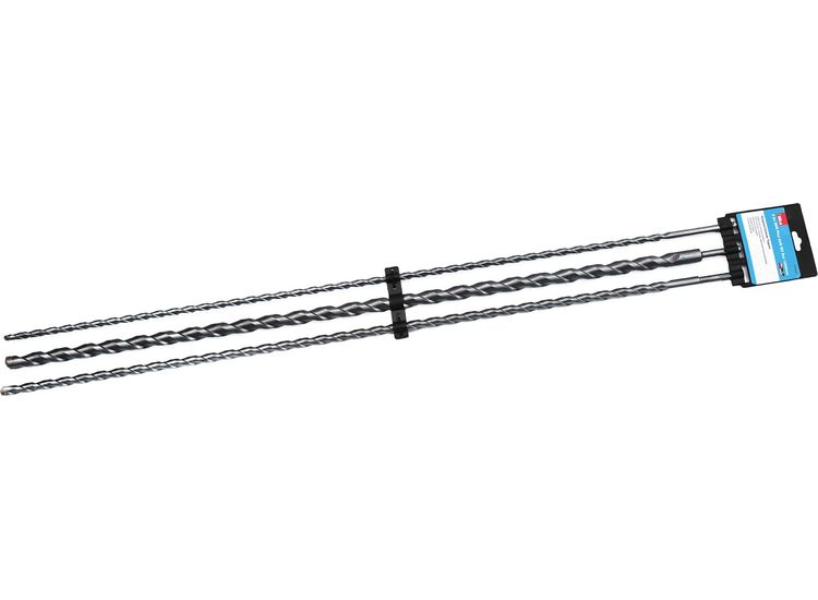 Hilka 1000mm 3 pce SDS Long Drill Bits