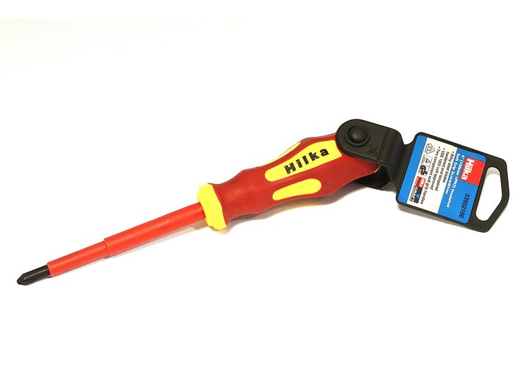 Hilka 100mm PH2 VDE Screwdriver Insulated