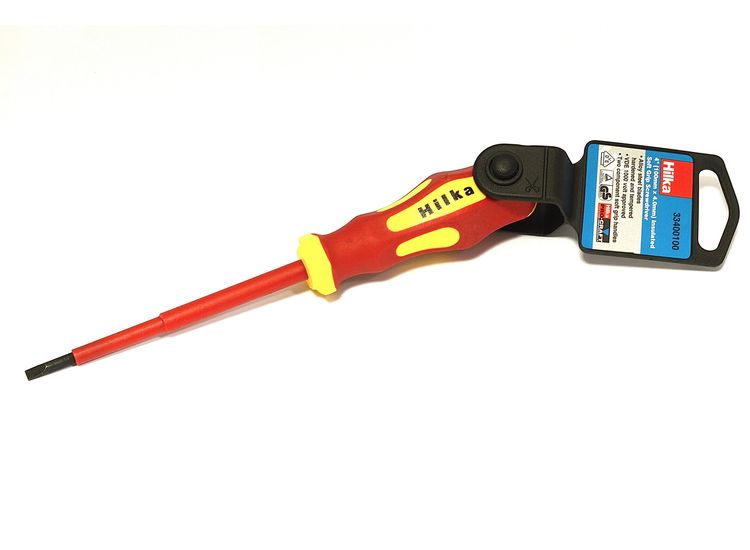 Hilka 100mm x 4mm VDE Screwdriver Insulated