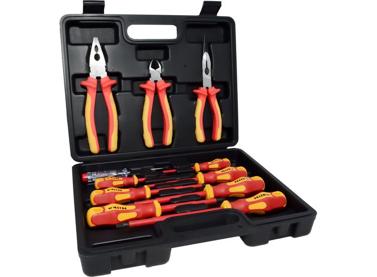 Hilka 11 pce VDE Screwdriver &amp; Pliers Set