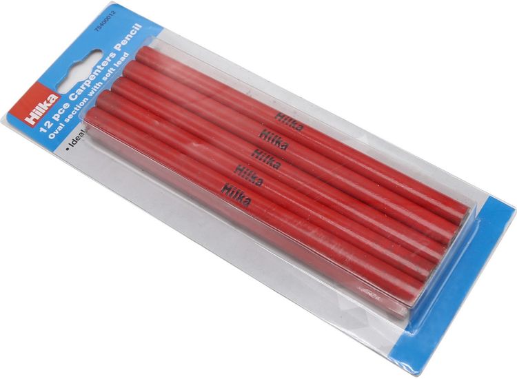 Hilka 12 pce Carpenters Pencil