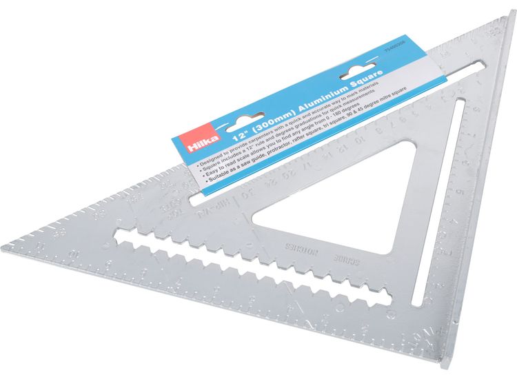 Hilka 12" (300mm) Aluminium Square