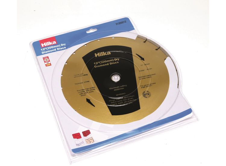 Hilka 12" (300mm) Diamond Cutting Disc