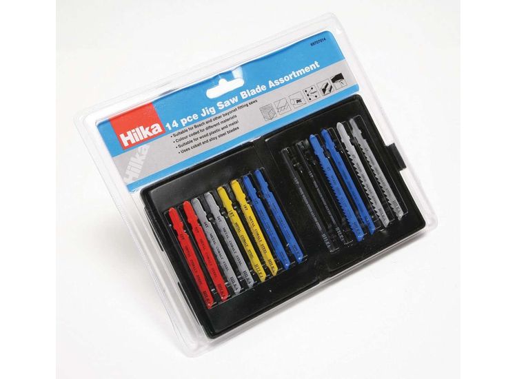 Hilka 14 pce Jigsaw Blade Assortment