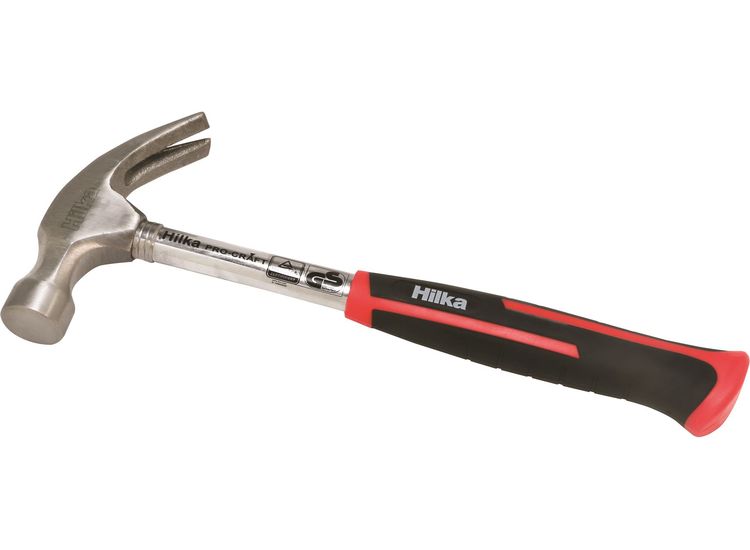 Hilka 16oz Claw Hammer Tubular Shaft