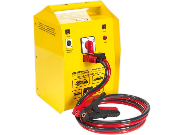 Sealey PSTART1000HD PowerStart Emergency Heavy-Duty Jump Starter 1000hp Start 12/24V