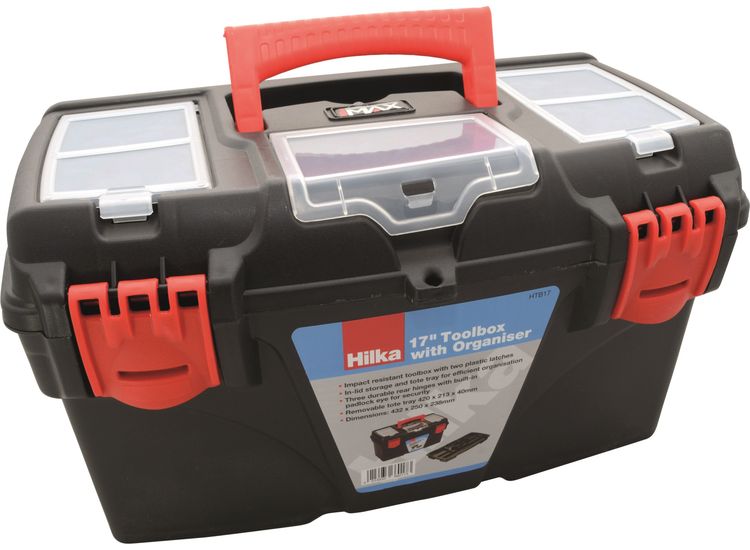 Hilka 17" Toolbox + Organiser