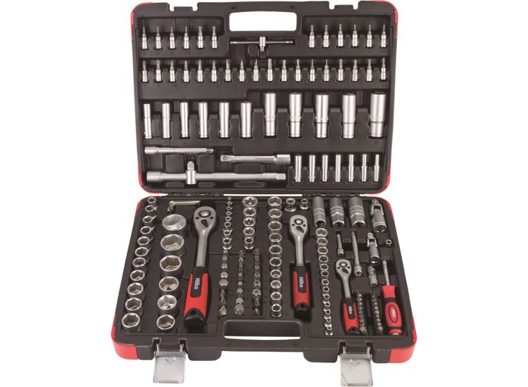 Hilka 171 pce 1/4", 3/8" &amp; 1/2" Dr Socket Set