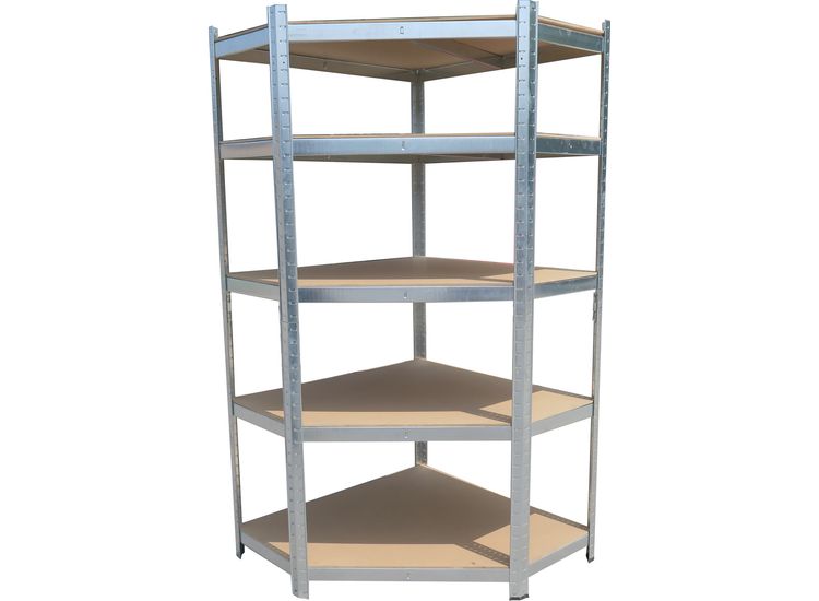 Hilka 175kg 5 Tier Corner Boltless Shelving