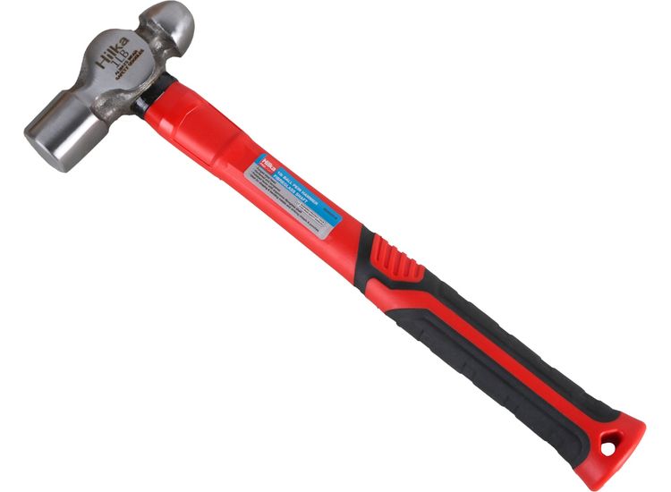 Hilka 1lb Ball Pein Hammer Fibre Glass Shaft