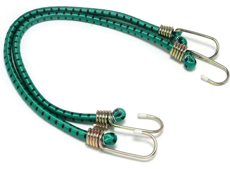 Hilka 2 pce 24" (600mm) x 12mm HD Bungee Straps