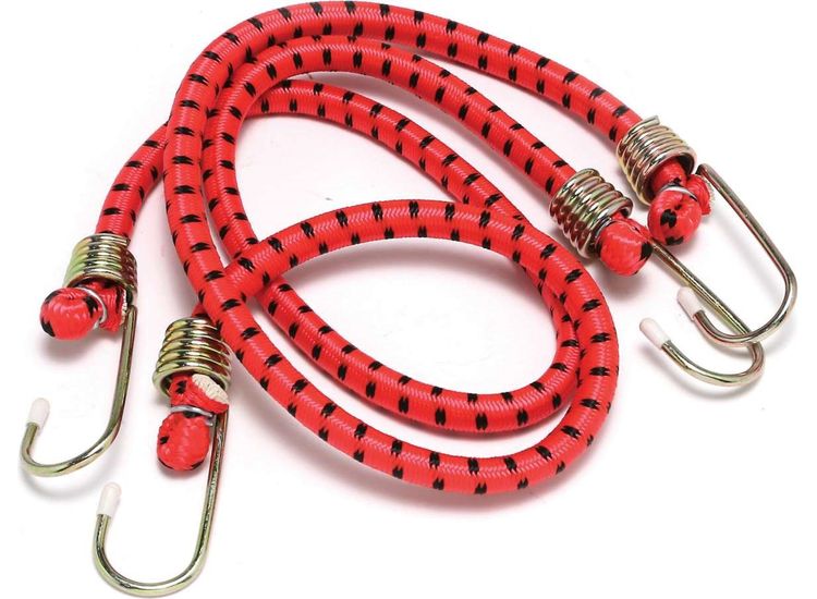 Hilka 2 pce 30" (750mm) x 12mm HD Bungee Straps