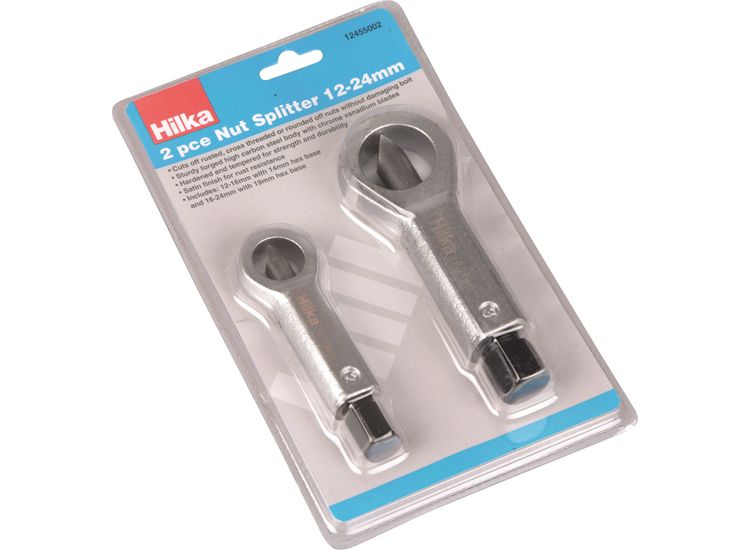 Hilka 2 pce Nut Splitter 12-24mm