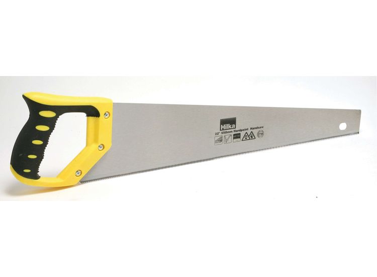 Hilka 22" (550mm) Hand Saw Hardpoint Teeth 8TPI