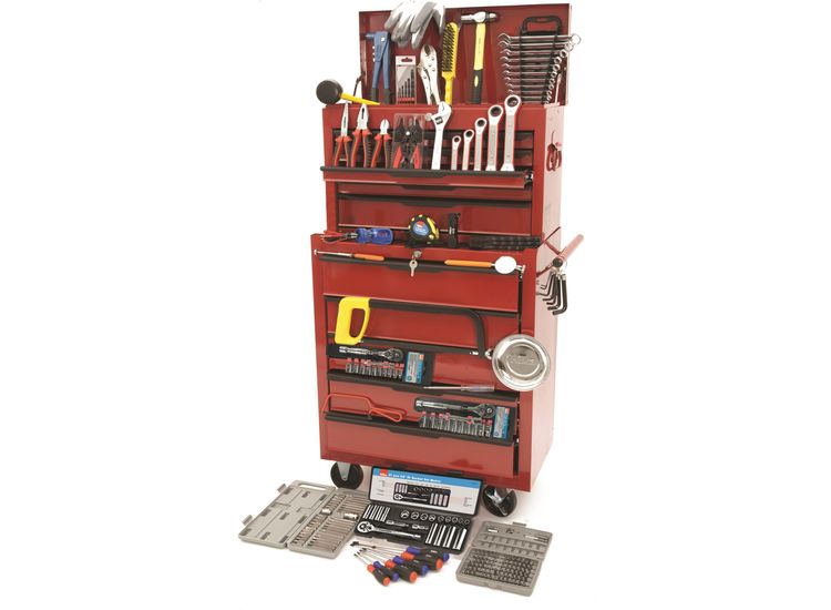 Hilka 271 pce Tool Kit HD Tool Chest &amp; Cabinet