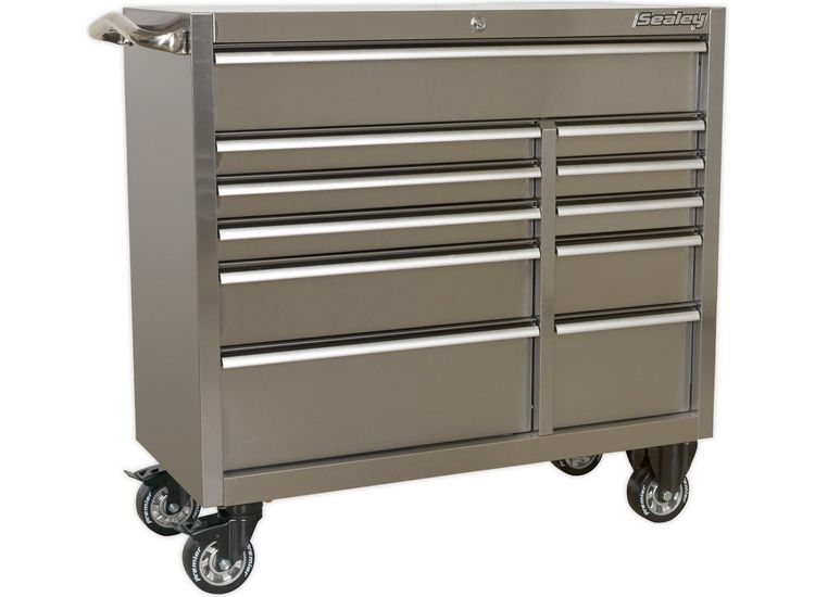 Sealey PTB105511SS Rollcab 11 Drawer 1055mm Stainless Steel Heavy-Duty