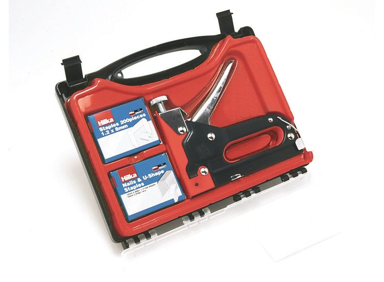 Hilka 3 in 1 Staple Gun Kit 600 Staples