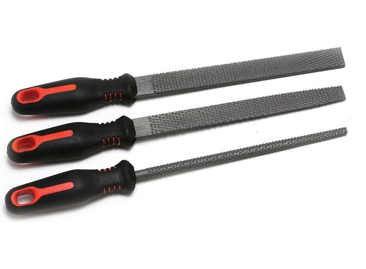 Hilka 3 pce 8" (200mm) Wood Rasp File Set