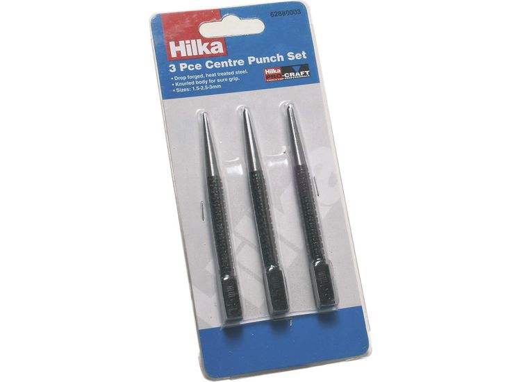 Hilka 3 pce Centre Punch Set