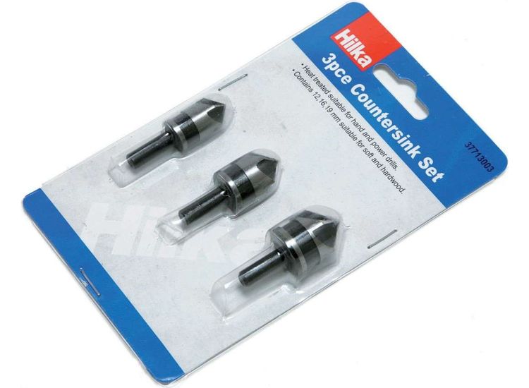 Hilka 3 pce Countersink Set