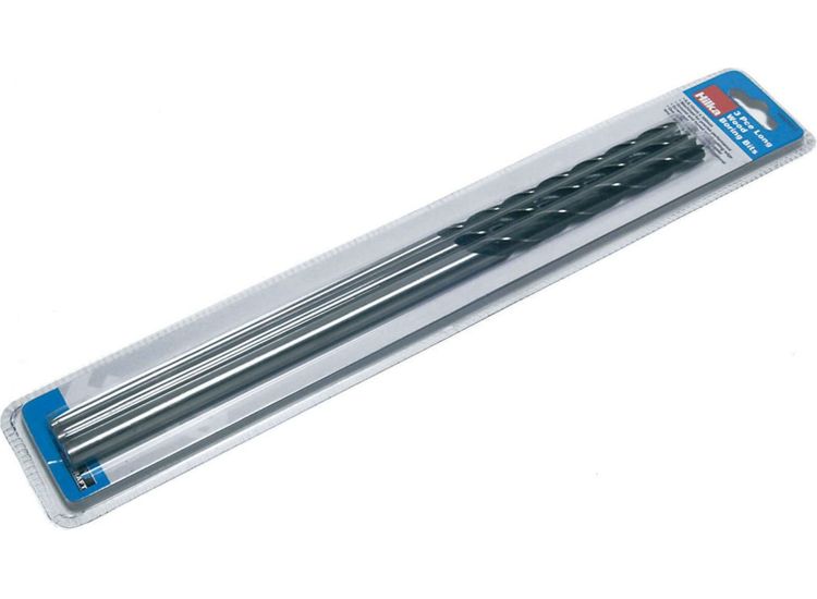 Hilka 3 pce Long Wood Boring Bits