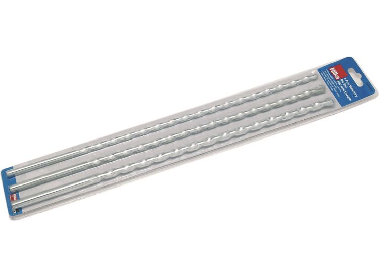 Hilka 3 pce Masonry Bit Set 400mm