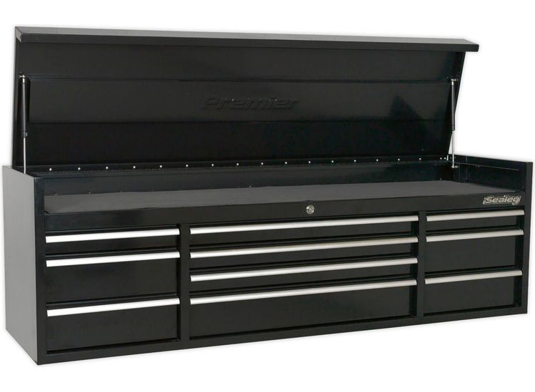 Sealey PTB181510 Topchest 10 Drawer 1830mm Heavy-Duty Black