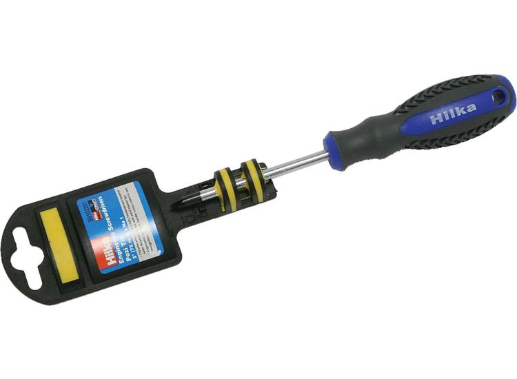 Hilka 3" (75 mm) x No 1 Screwdriver Pozi Tip