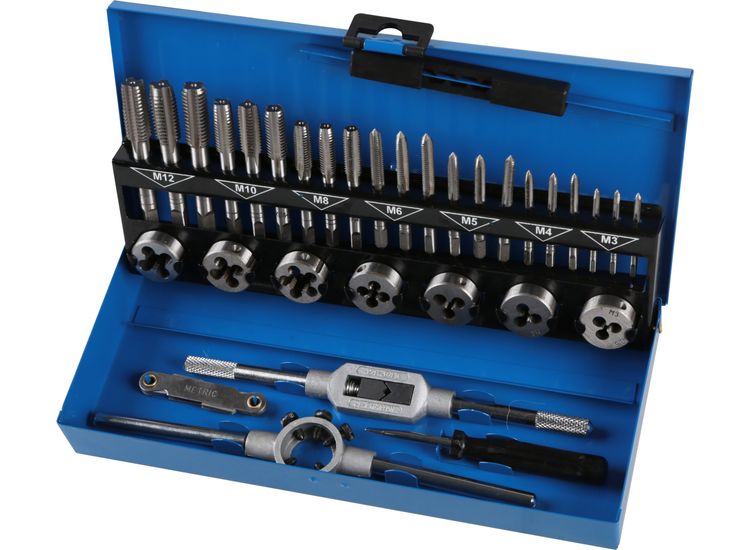 Hilka 32 pce Tap and Die Set Metric Pro Craft