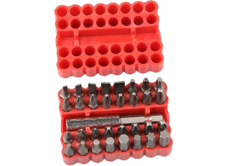 Hilka 33 pce 25mm CRV Bit Set