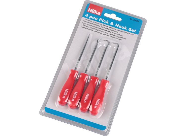 Hilka 4 pce Pick &amp; Hook Set