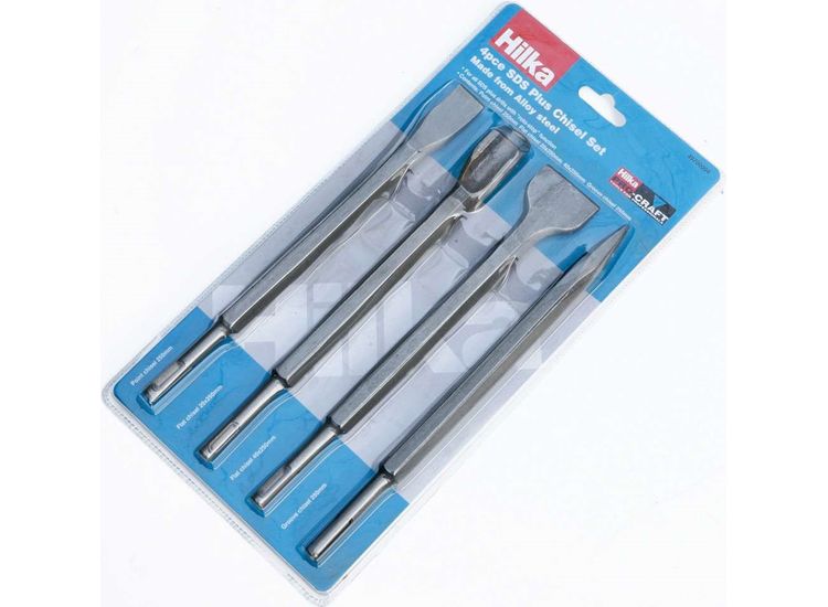 Hilka 4 pce SDS Plus Chisel Set