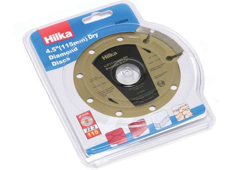 Hilka 4.5" (115mm) Diamond Cutting Disc