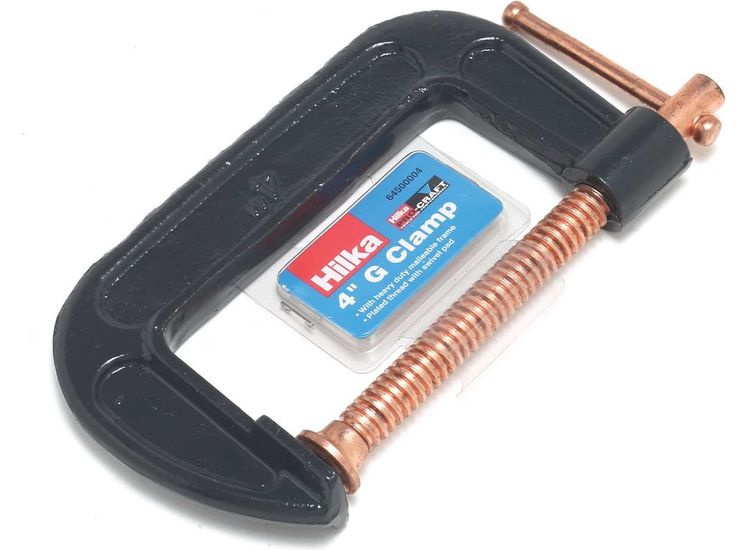 Hilka 4" (100mm) Heavy Duty G Clamp