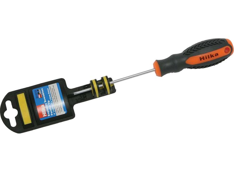 Hilka 4" x 3.2mm Screwdriver Parallel Tip Slotted