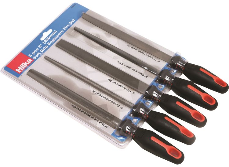 Hilka 5 pce 8" (200mm) Engineers File Set