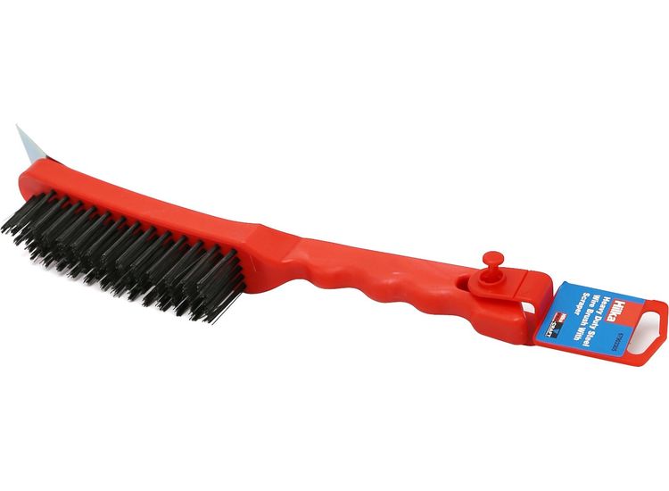 Hilka 5 Row Wire Brush and Scraper