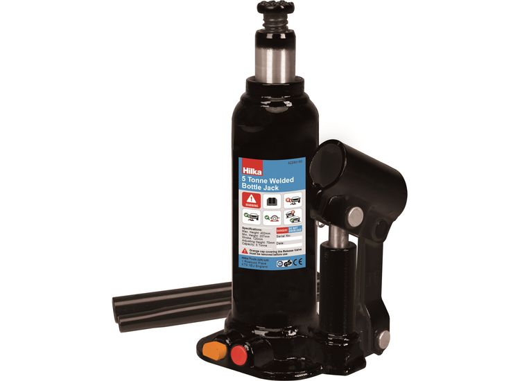 Hilka 5 Tonne 207 - 402mm Welded Bottle Jack in Case