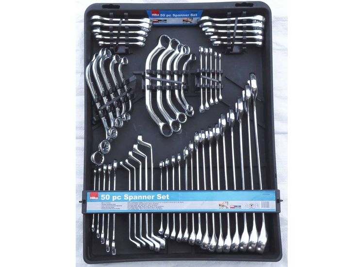 Hilka 50 pce Spanner Set Metric