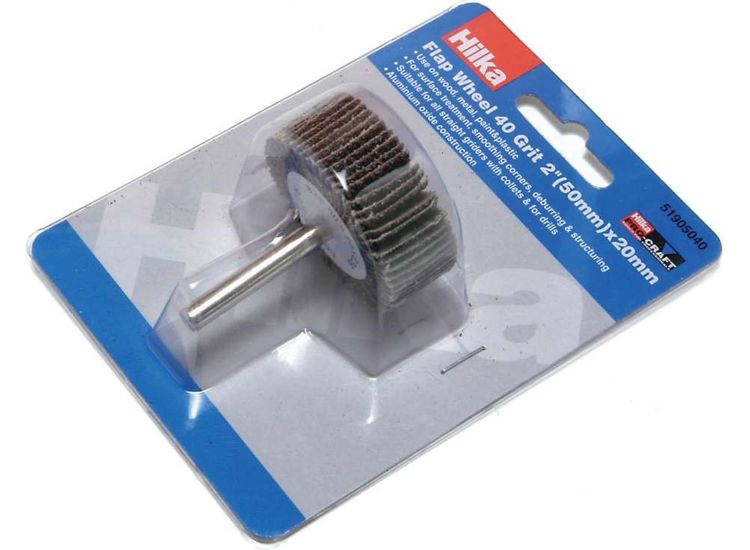 Hilka 50mm 40 Grit Flap Wheels